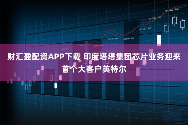 财汇盈配资APP下载 印度塔塔集团芯片业务迎来首个大客户英特尔